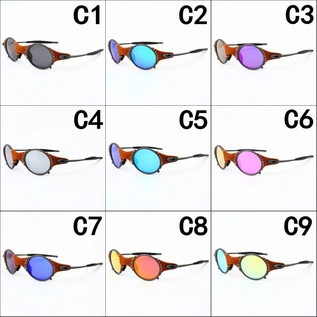 RetroSteampunk Polarized UV400 Sunglasses